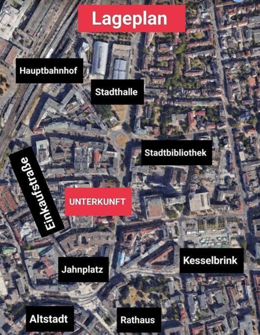 Downtown/Balcony/Coffee Bar/Tv-Streaming/Top Wlan Bielefeld Kültér fotó